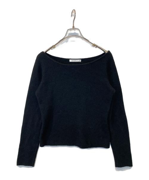 ETRE TOKYO（エトレトウキョウ）ETRE TOKYO (エトレトウキョウ) ケープレイヤードニット ブラック サイズ:サイズ表記薄れの為不明の古着・服飾アイテム