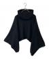 中古・古着 ETRE TOKYO (エトレトウキョウ) ケープレイヤードニット ブラック サイズ:サイズ表記薄れの為不明：5000円