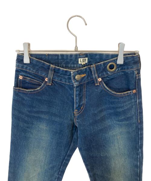 L.G.B（ルグランブルー）L.G.B (ルグランブルー) サイドジップフレアデニムパンツ インディゴ サイズ:25の古着・服飾アイテム