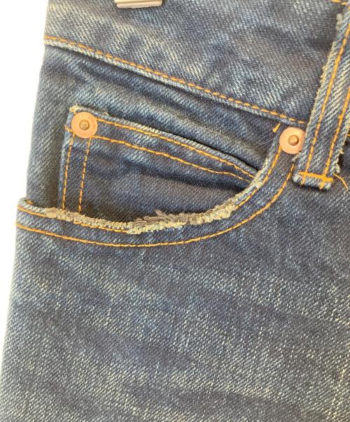 L.G.B（ルグランブルー）L.G.B (ルグランブルー) サイドジップフレアデニムパンツ インディゴ サイズ:25の古着・服飾アイテム