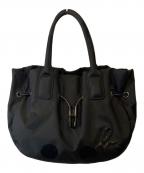 agnes b voyageアニエスベーボヤージュ）の古着「ナイロンドットトートバッグ YS08」｜ブラック