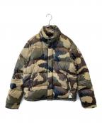 MONCLERモンクレール）の古着「EVELEST　ダウンジャケット　　41310/50/68950」｜カーキ