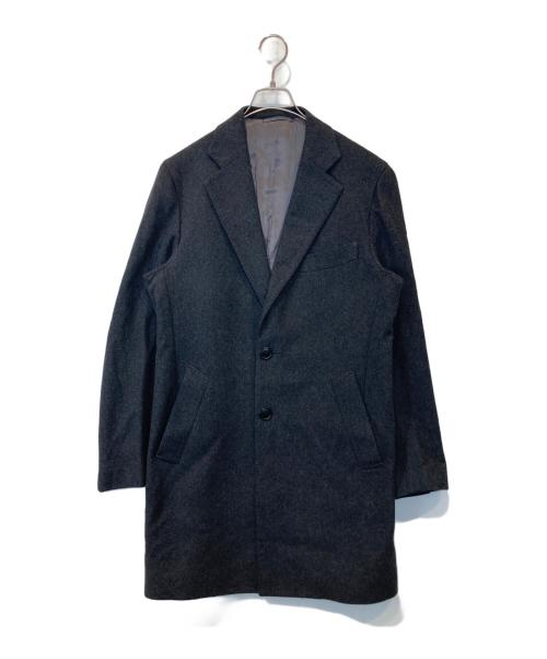 SHIPS（シップス）SHIPS (シップス) SHORT CHESTER CASHMERE 18 114－16－0038 グレー サイズ:Lの古着・服飾アイテム