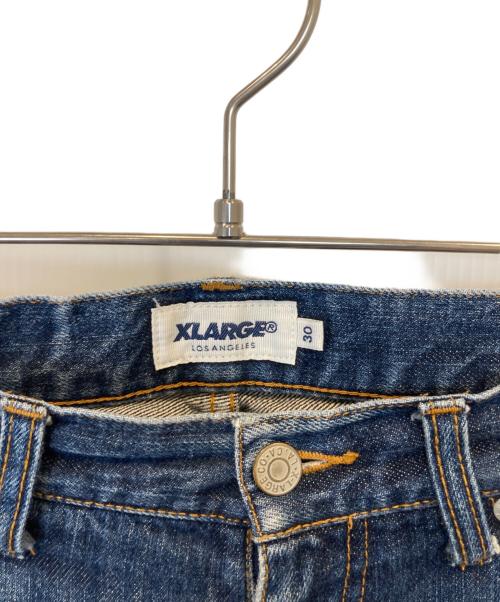 X-LARGE（エクストララージ）X-LARGE (エクストララージ) デニムパンツ 01169601 インディゴ サイズ:30の古着・服飾アイテム