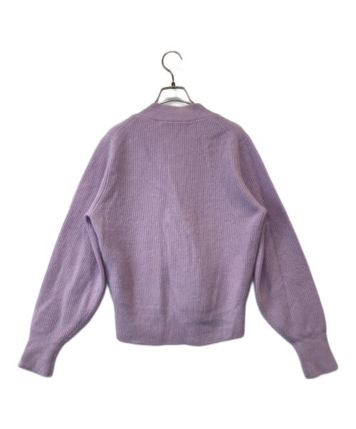 ESTNATION（エストネーション）ESTNATION (エストネーション) ラクーンカシミヤVネックカーディガン 12-109-12-100390 ピンク サイズ:FREEの古着・服飾アイテム