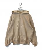 AURALEEオーラリー）の古着「スーパーソフトヘビースウェットパーカー A8AP03GU」｜ベージュ