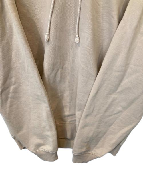 AURALEE（オーラリー）AURALEE (オーラリー) スーパーソフトヘビースウェットパーカー A8AP03GU ベージュ サイズ:5の古着・服飾アイテム