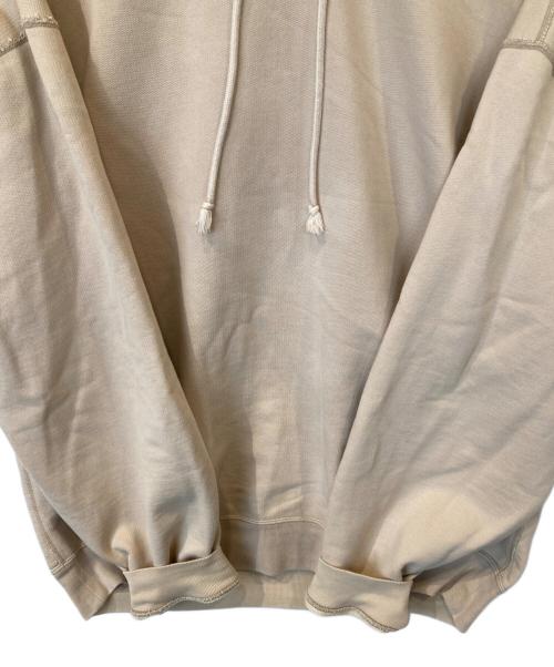 AURALEE（オーラリー）AURALEE (オーラリー) スーパーソフトヘビースウェットパーカー A8AP03GU ベージュ サイズ:5の古着・服飾アイテム