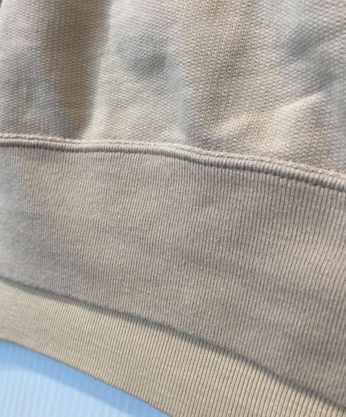 AURALEE（オーラリー）AURALEE (オーラリー) スーパーソフトヘビースウェットパーカー A8AP03GU ベージュ サイズ:5の古着・服飾アイテム