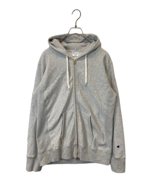 Champion REVERSE WEAVE（チャンピオン リバース ウィーブ）Champion REVERSE WEAVE (チャンピオン リバース ウィーブ) パーカー C8-H104 ライトグレー サイズ:XXLの古着・服飾アイテム
