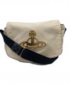 Vivienne Westwoodヴィヴィアンウエストウッド）の古着「エッジウェア ショルダーバッグ」｜ベージュ