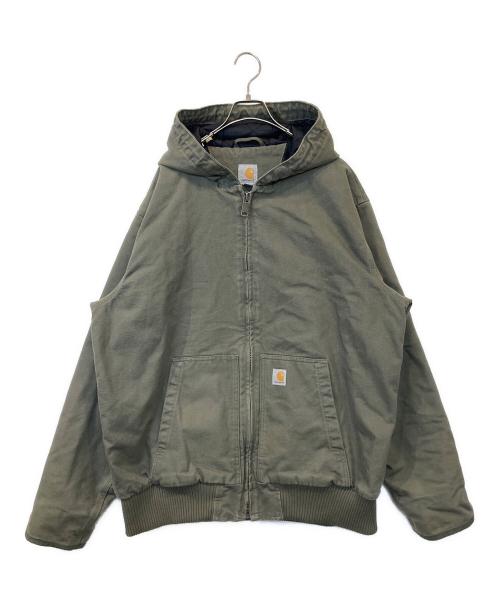 CarHartt（カーハート）CarHartt (カーハート) Quilting -Lined Duck Active Jacket カーキ サイズ:XLの古着・服飾アイテム