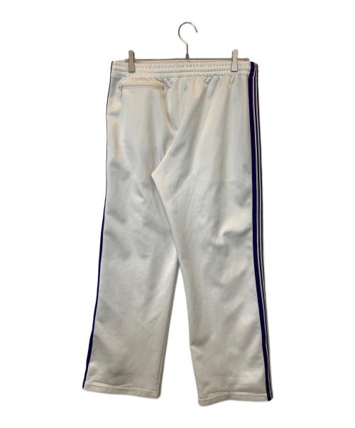 Needles（ニードルズ）Needles (ニードルズ) トラックパンツ　MR286 ホワイト×パープル サイズ:XLの古着・服飾アイテム
