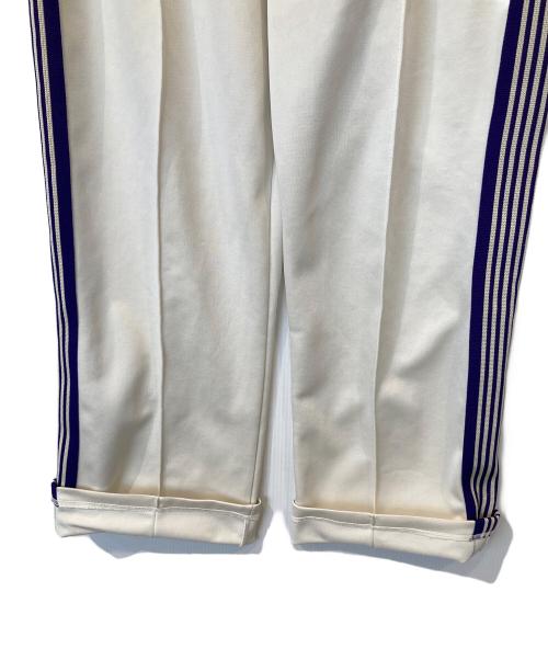 Needles（ニードルズ）Needles (ニードルズ) トラックパンツ　MR286 ホワイト×パープル サイズ:XLの古着・服飾アイテム