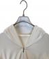 中古・古着 DAISY LIN for FOXEY (デイジーリン フォー フォクシー) サイドギャザーパーカー ホワイト サイズ:40：7000円