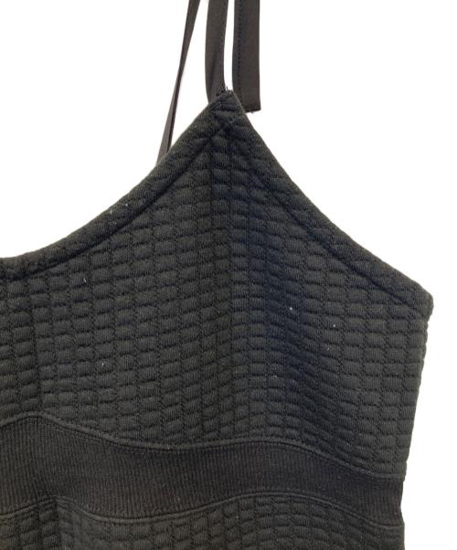 CAPRICIEUX LE'MAGE（カプリシューレマージュ）CAPRICIEUX LE'MAGE (カプリシューレマージュ) ジャガードキャミワンピース　LEZ1032309Ａ0001 ブラック サイズ:PSの古着・服飾アイテム