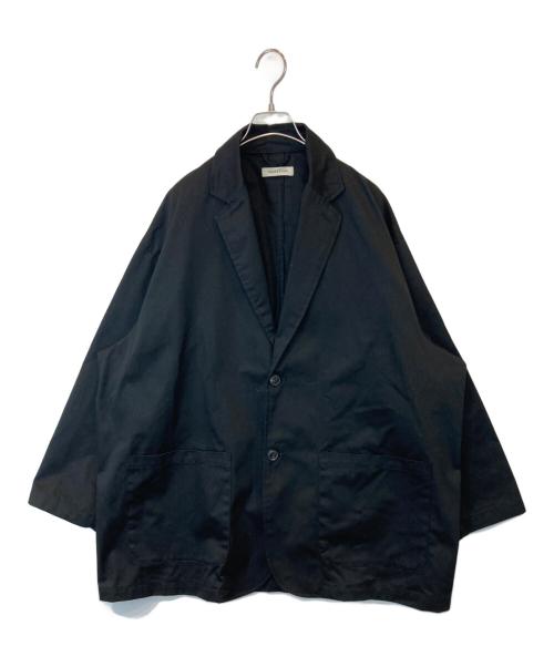 FREAK'S STORE（フリークスストア）FREAK'S STORE (フリークスストア) ワイドシルエット T/Cツイル セットアップ ブラック サイズ:Lの古着・服飾アイテム