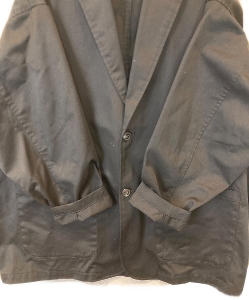 FREAK'S STORE（フリークスストア）FREAK'S STORE (フリークスストア) ワイドシルエット T/Cツイル セットアップ ブラック サイズ:Lの古着・服飾アイテム