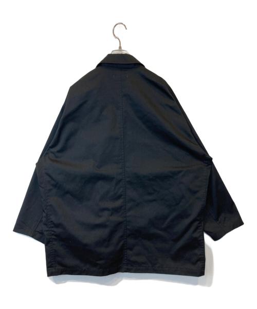 FREAK'S STORE（フリークスストア）FREAK'S STORE (フリークスストア) ワイドシルエット T/Cツイル セットアップ ブラック サイズ:Lの古着・服飾アイテム