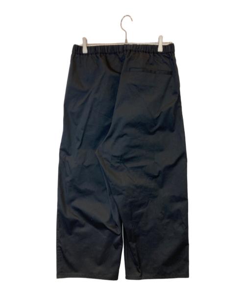 FREAK'S STORE（フリークスストア）FREAK'S STORE (フリークスストア) ワイドシルエット T/Cツイル セットアップ ブラック サイズ:Lの古着・服飾アイテム