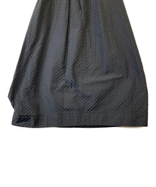 styling/ kei shirahata（スタイリング / ケイ シラハタ）styling/ kei shirahata (スタイリング / ケイ シラハタ) ドットロングスカート　16WFS221037 ブラック サイズ:1の古着・服飾アイテム
