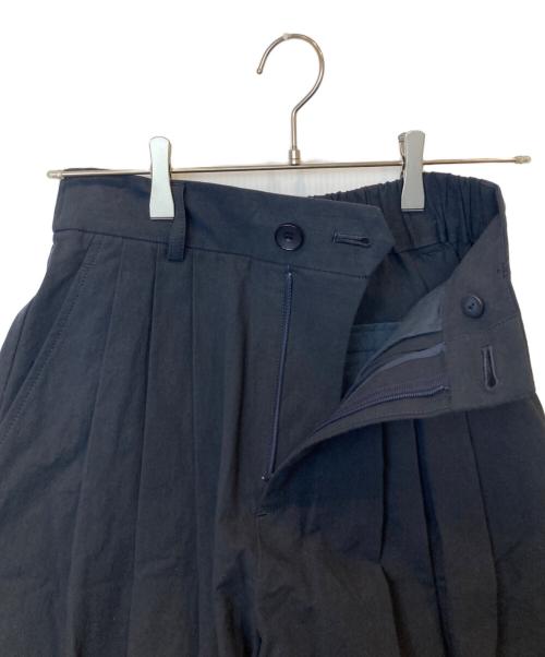 BABYLONE（バビロン）BABYLONE (バビロン) ウェザータックワイドパンツ　2360010746 ブラック サイズ:FREE 未使用品の古着・服飾アイテム