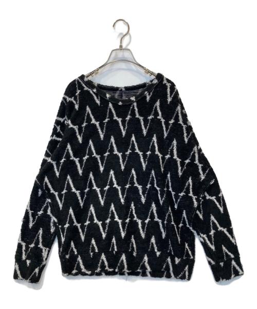 SHAREEF（シャリーフ）SHAREEF (シャリーフ) ニット ブラック サイズ:1の古着・服飾アイテム