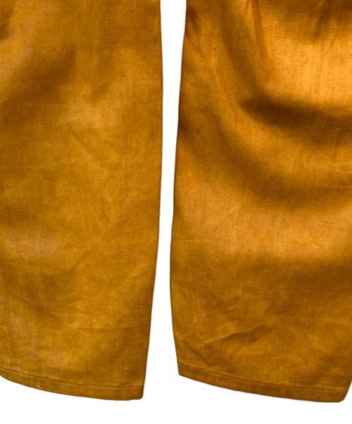 DIESEL Black Gold（ディーゼル ブラック ゴールド）DIESEL BLACK GOLD (ディーゼル ブラック ゴールド) コーティングストレッチデニム イエロー サイズ:81㎝(W32)の古着・服飾アイテム