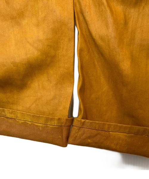 DIESEL Black Gold（ディーゼル ブラック ゴールド）DIESEL BLACK GOLD (ディーゼル ブラック ゴールド) コーティングストレッチデニム イエロー サイズ:81㎝(W32)の古着・服飾アイテム