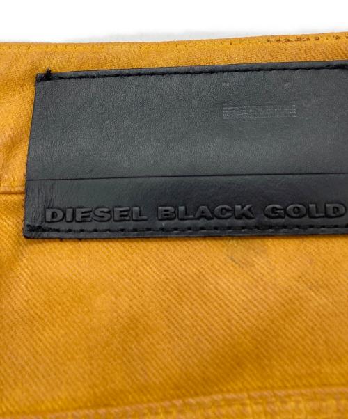 DIESEL Black Gold（ディーゼル ブラック ゴールド）DIESEL BLACK GOLD (ディーゼル ブラック ゴールド) コーティングストレッチデニム イエロー サイズ:81㎝(W32)の古着・服飾アイテム