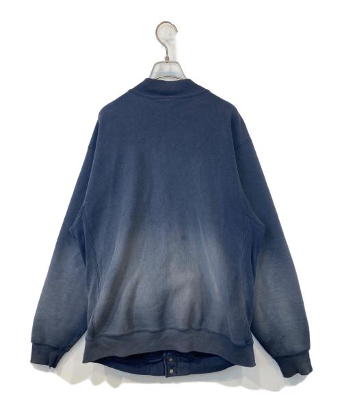 Champion REVERSE WEAVE（チャンピオン リバース ウィーブ）Champion REVERSE WEAVE (チャンピオン リバース ウィーブ) スウェットカーディガン ネイビー サイズ:Lの古着・服飾アイテム