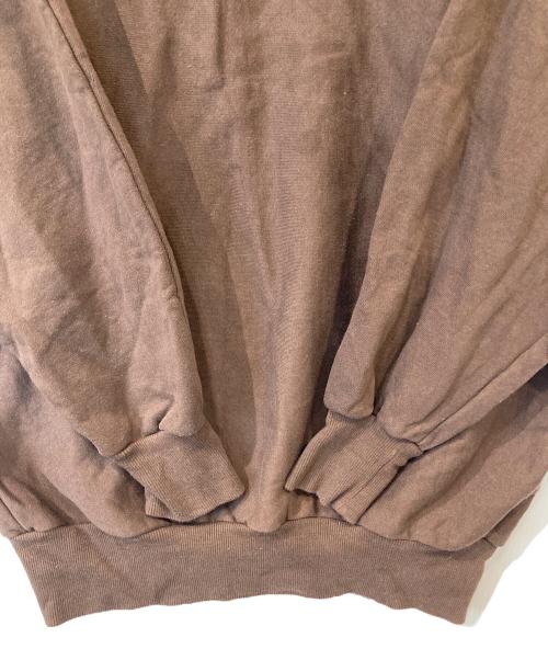 Youth LOSER（ユースルーザー）Youth LOSER (ユースルーザー) Verdy front sweat 1997　スウェット ブラウン サイズ:表記無しの古着・服飾アイテム