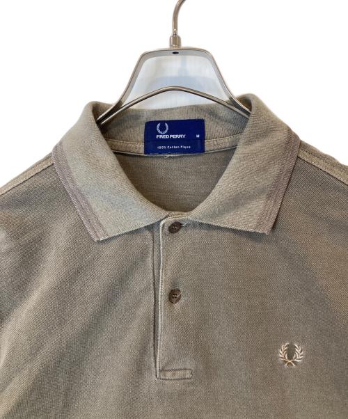 FRED PERRY（フレッドペリー）FRED PERRY (フレッドペリー) ポロシャツ ブラウン サイズ:Mの古着・服飾アイテム