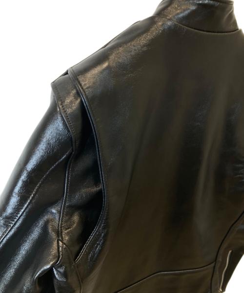 SCHOTT BROS.（ショット）SCHOTT BROS. (ショットブロス) ホースハイド シングルライダースジャケット　7824150002 ブラック サイズ:40の古着・服飾アイテム