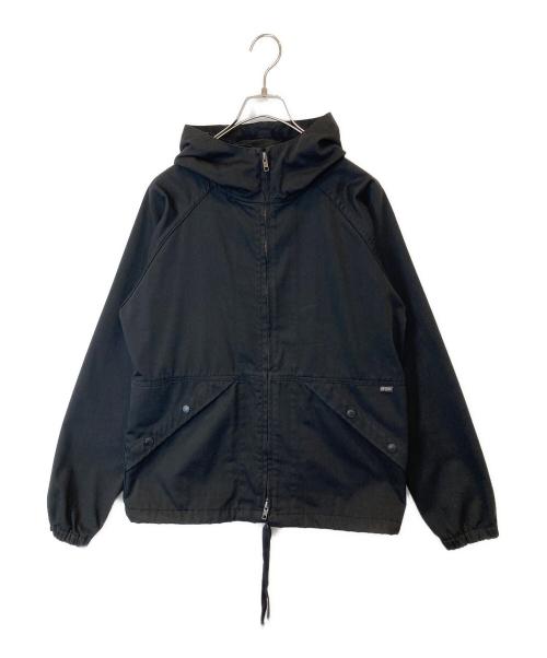 stussy（ステューシー）stussy (ステューシー) フーデッドジャケット ブラック サイズ:Sの古着・服飾アイテム