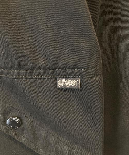 stussy（ステューシー）stussy (ステューシー) フーデッドジャケット ブラック サイズ:Sの古着・服飾アイテム