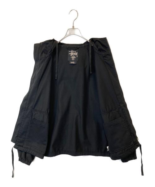stussy（ステューシー）stussy (ステューシー) フーデッドジャケット ブラック サイズ:Sの古着・服飾アイテム