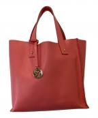 FURLAフルラ）の古着「レザーバッグ」｜ピンク