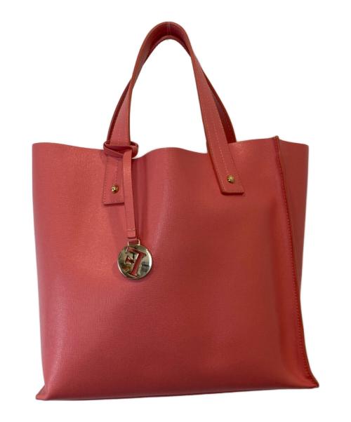 FURLA（フルラ）FURLA (フルラ) レザーバッグ ピンクの古着・服飾アイテム