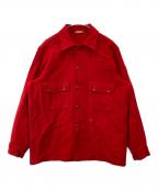 boy scouts of americaボーイスカウトオブアメリカ）の古着「シャツジャケット」｜レッド
