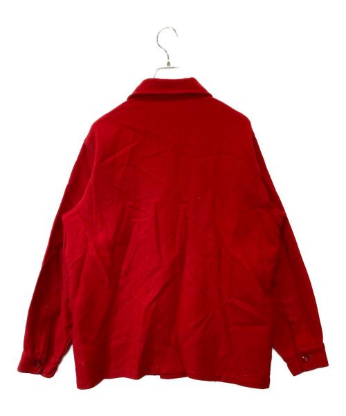 boy scouts of america（ボーイスカウトオブアメリカ）boy scouts of america (ボーイスカウトオブアメリカ) シャツジャケット レッド サイズ:表示がないため不明の古着・服飾アイテム