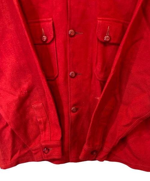 boy scouts of america（ボーイスカウトオブアメリカ）boy scouts of america (ボーイスカウトオブアメリカ) シャツジャケット レッド サイズ:表示がないため不明の古着・服飾アイテム