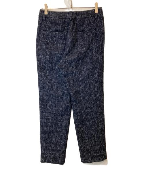 UNITED ARROWS TOKYO（ユナイテッドアローズトウキョウ）UNITED ARROWS TOKYO (ユナイテッドアローズトウキョウ) ミックスツイード スリム パンツ　1514-202-5266 ネイビー サイズ:40の古着・服飾アイテム