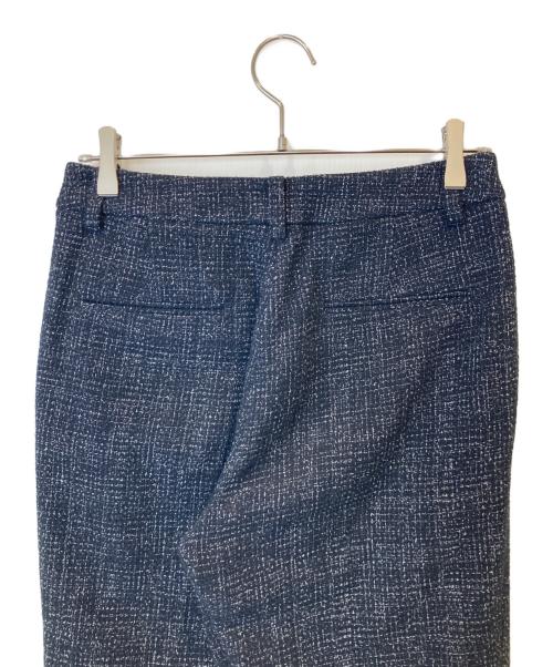 UNITED ARROWS TOKYO（ユナイテッドアローズトウキョウ）UNITED ARROWS TOKYO (ユナイテッドアローズトウキョウ) ミックスツイード スリム パンツ　1514-202-5266 ネイビー サイズ:40の古着・服飾アイテム