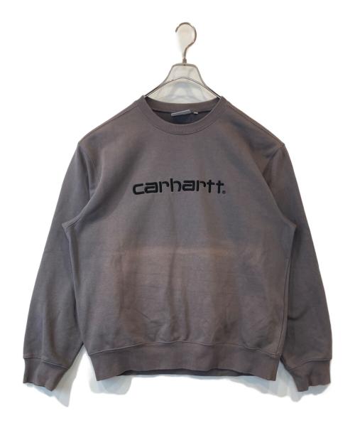 Carhartt WIP（カーハート ワークインプログレス）Carhartt WIP (カーハート ワークインプログレス) CARHARTT SWEAT パーカー グレー サイズ:Lの古着・服飾アイテム