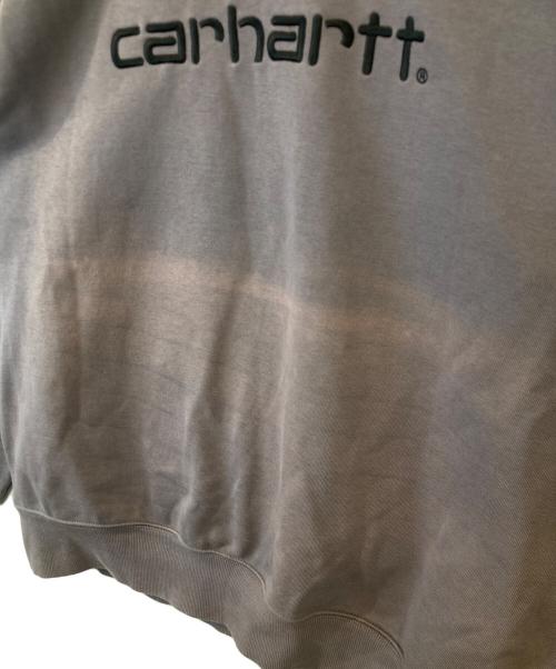 Carhartt WIP（カーハート ワークインプログレス）Carhartt WIP (カーハート ワークインプログレス) CARHARTT SWEAT パーカー グレー サイズ:Lの古着・服飾アイテム