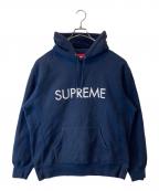 SUPREMEシュプリーム）の古着「Capital Hooded Sweatshirt　パーカー」｜ネイビー