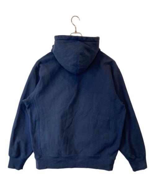 SUPREME（シュプリーム）SUPREME (シュプリーム) Capital Hooded Sweatshirt　パーカー ネイビー サイズ:SIZE Lの古着・服飾アイテム