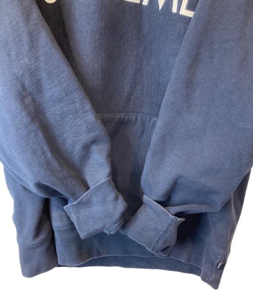 SUPREME（シュプリーム）SUPREME (シュプリーム) Capital Hooded Sweatshirt　パーカー ネイビー サイズ:SIZE Lの古着・服飾アイテム