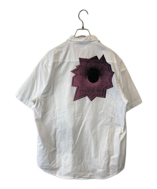 SUPREME（シュプリーム）Supreme (シュプリーム) Nate Lowman S/S Shirt ホワイト サイズ:Lの古着・服飾アイテム